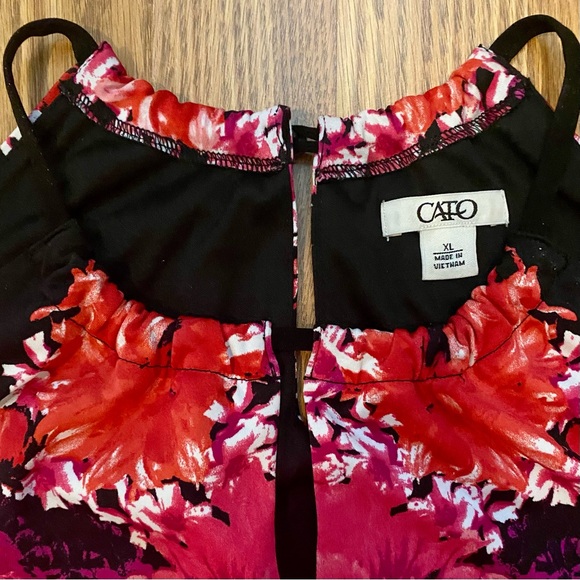 Cato Tropical XL Maxi Dress! EUC - Picture 6 of 8